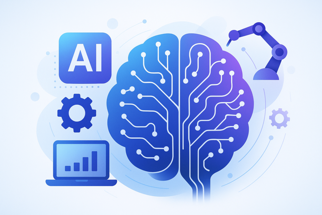 herramientas de inteligencia artificial para productividad y creación de contenido
